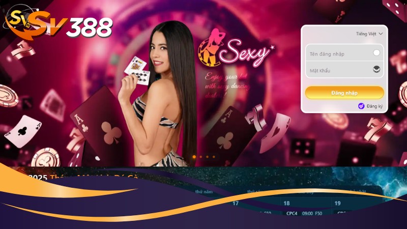 Sơ lược về sảnh game Live casino SV388 Sơ lược về sảnh game Live casino SV388